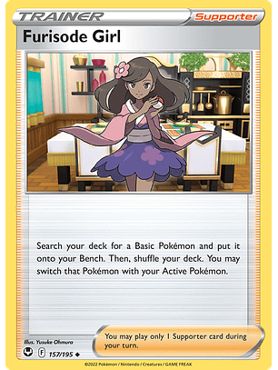 Furisode Girl - 157/195 - Uncommon Reverse Holo