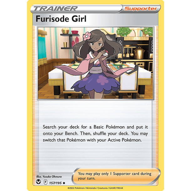 Furisode Girl - 157/195 - Uncommon Reverse Holo