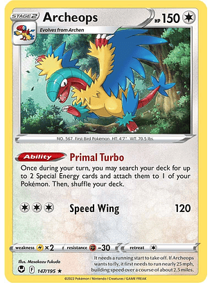 Archeops - 147/195 - Holo Rare