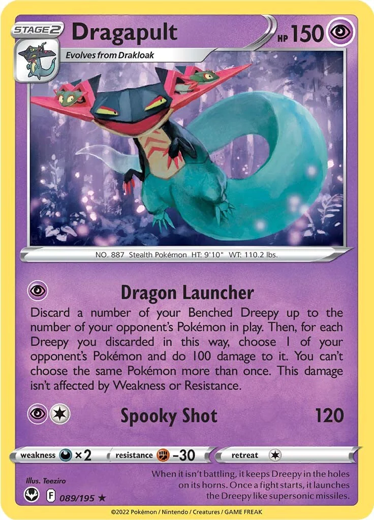 Dragapult - 089/195 - Holo Rare 1