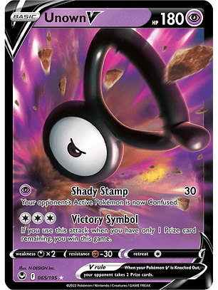 Unown V - 065/195 - Ultra Rare