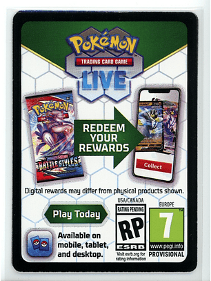 Silver Tempest Codigo Pokemon Live 
