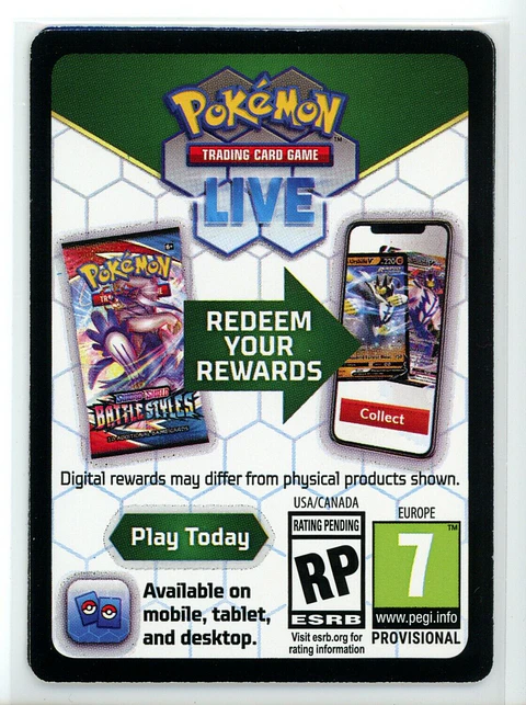 Silver Tempest Codigo Pokemon Live 
