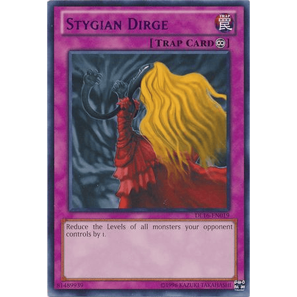 Stygian Dirge - DL16-EN019 - Rare (jugada)