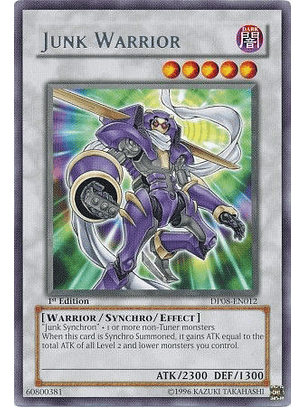 Junk Warrior - DP08-EN012 - Rare