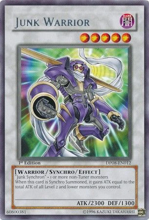Junk Warrior - DP08-EN012 - Rare