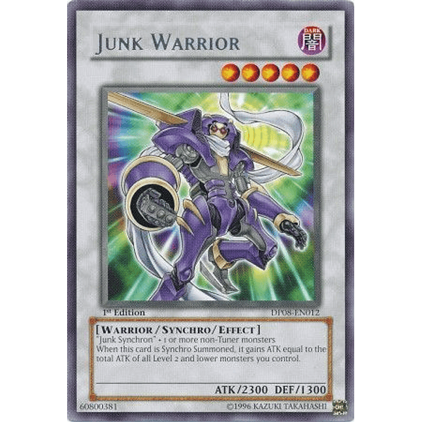 Junk Warrior - DP08-EN012 - Rare