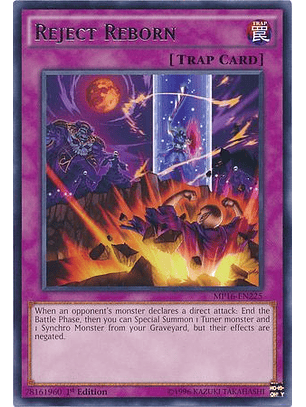 Reject Reborn - MP16-EN225 - Rare 