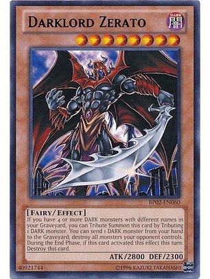 Darklord Zerato - BP02-EN060 - Rare