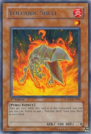 Volcanic Shell - FOTB-EN009 - Rare  1