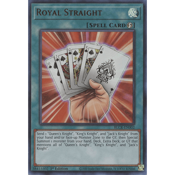 Royal Straight - BLCR-EN002 - Ultra Rare