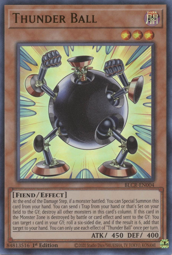 Thunder Ball - BLCR-EN004 - Ultra Rare 1