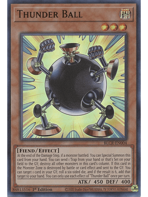 Thunder Ball - BLCR-EN004 - Ultra Rare