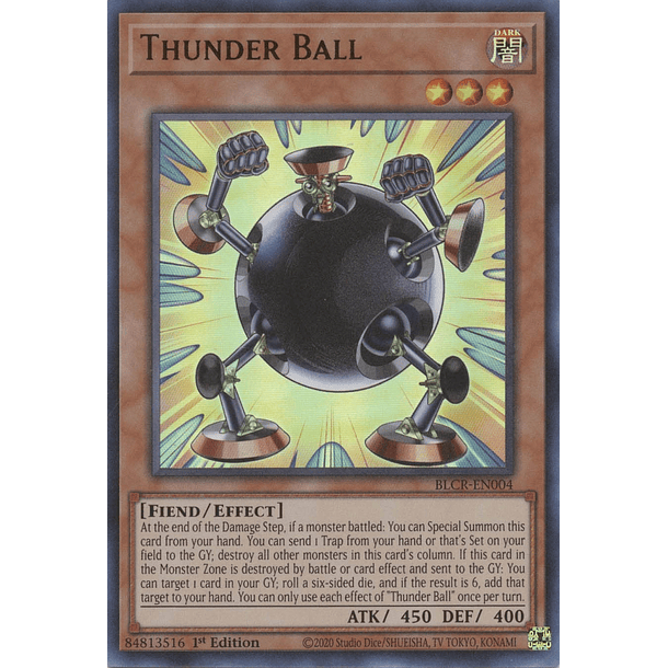 Thunder Ball - BLCR-EN004 - Ultra Rare