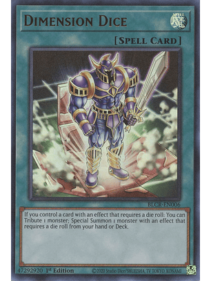 Dimension Dice - BLCR-EN006 - Ultra Rare