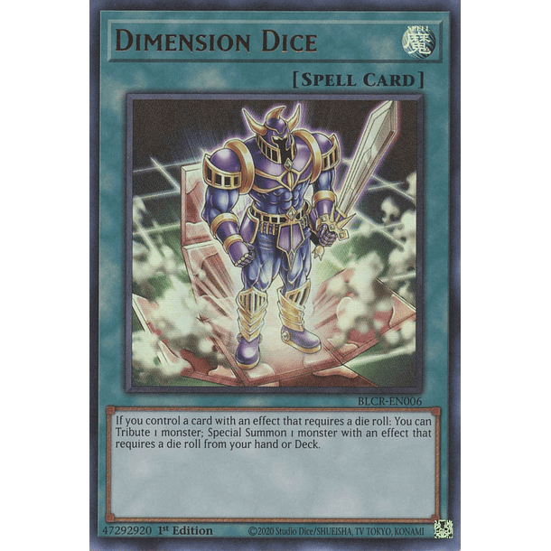 Dimension Dice - BLCR-EN006 - Ultra Rare