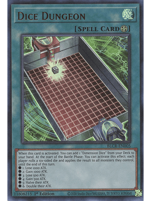 Dice Dungeon - BLCR-EN005 - Ultra Rare