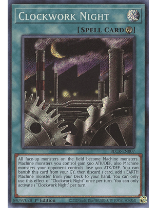 Clockwork Night - BLCR-EN007 - Secret Rare