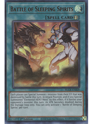 Battle of Sleeping Spirits - BLCR-EN009 - Ultra Rare