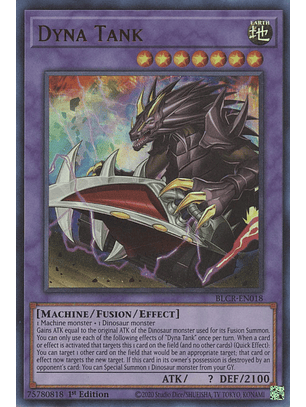 Dyna Tank - BLCR-EN018 - Ultra Rare