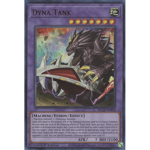 Dyna Tank - BLCR-EN018 - Ultra Rare