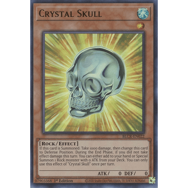 Crystal Skull - BLCR-EN022 - Ultra Rare