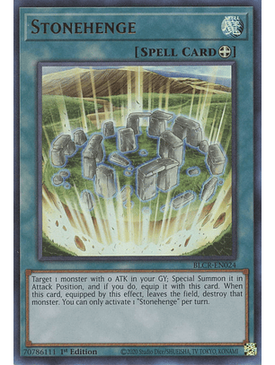Stonehenge - BLCR-EN024 - Ultra Rare