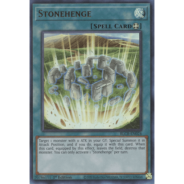 Stonehenge - BLCR-EN024 - Ultra Rare