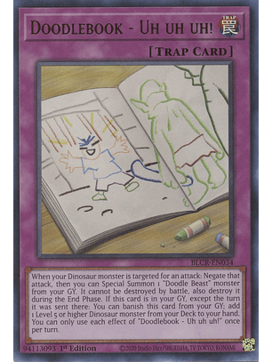 Doodlebook - Uh uh uh! - BLCR-EN034 - Ultra Rare