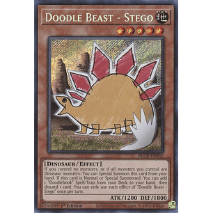 Doodle Beast - Stego - BLCR-EN032 - Secret Rare