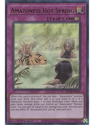 Amazoness Hot Spring - BLCR-EN039 - Ultra Rare