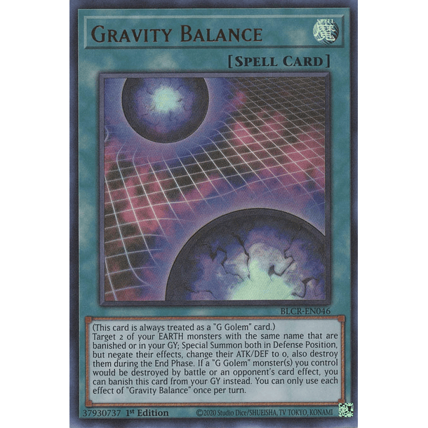 Gravity Balance - BLCR-EN046 - Ultra Rare
