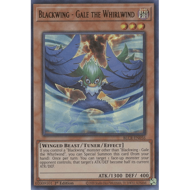 Blackwing - Gale the Whirlwind - BLCR-EN056 - Ultra Rare