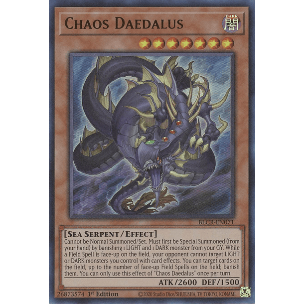 Chaos Daedalus - BLCR-EN071 - Ultra Rare