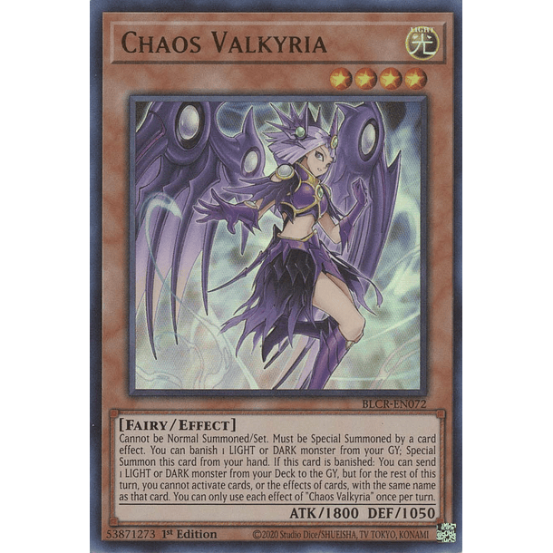 Chaos Valkyria - BLCR-EN072 - Ultra Rare