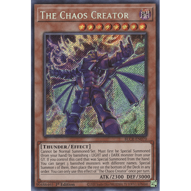The Chaos Creator - BLCR-EN070 - Secret Rare