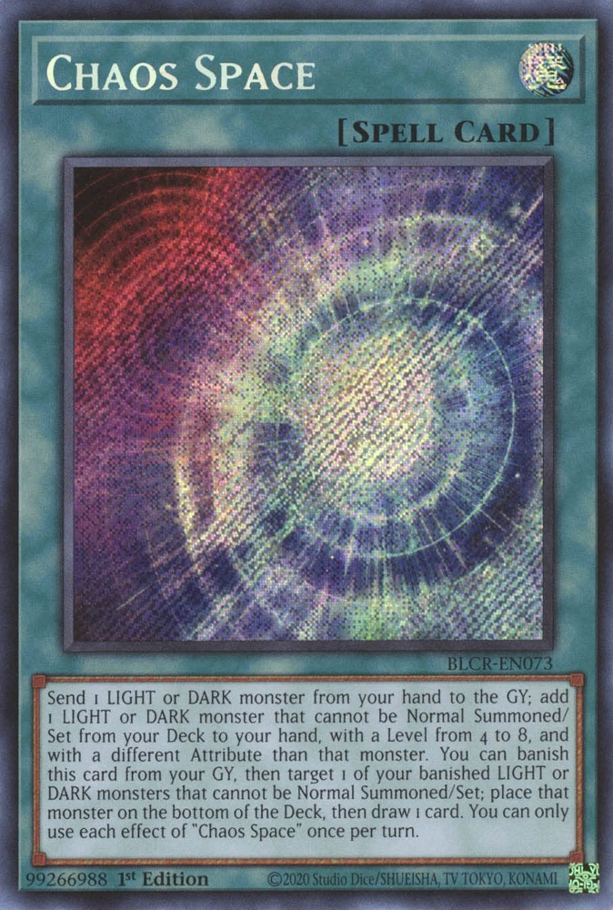 Chaos Space - BLCR-EN073 - Secret Rare 1