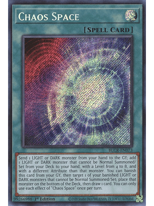 Chaos Space - BLCR-EN073 - Secret Rare