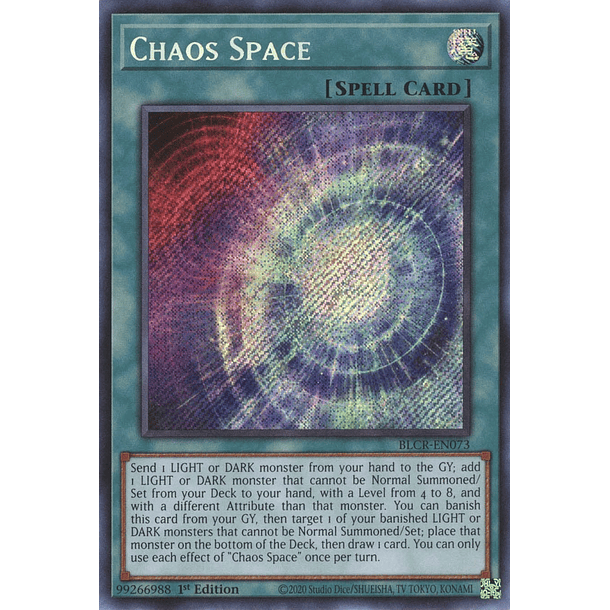 Chaos Space - BLCR-EN073 - Secret Rare