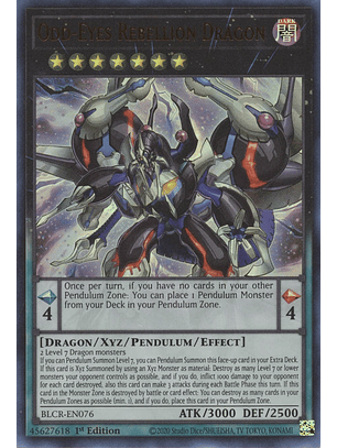Odd-Eyes Rebellion Dragon - BLCR-EN076 - Ultra Rare