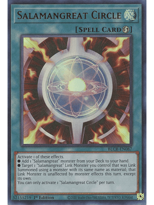 Salamangreat Circle - BLCR-EN087 - Ultra Rare