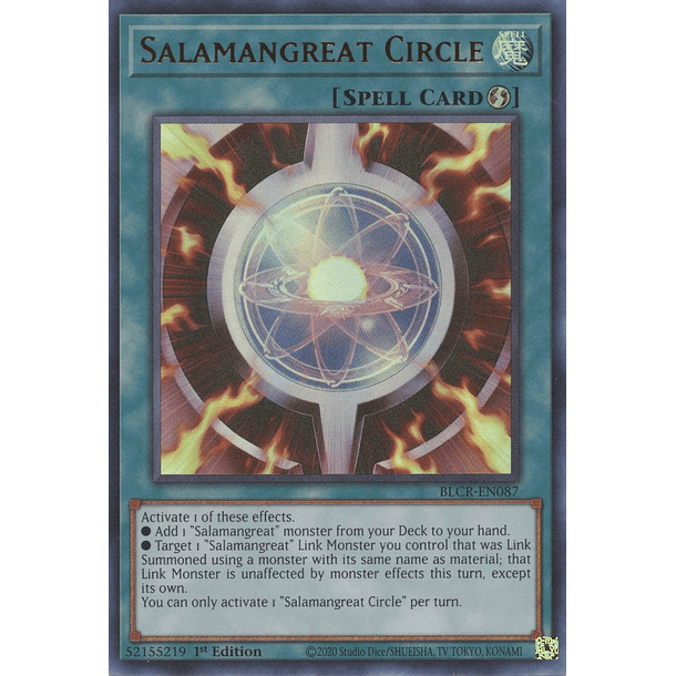Salamangreat Circle - BLCR-EN087 - Ultra Rare