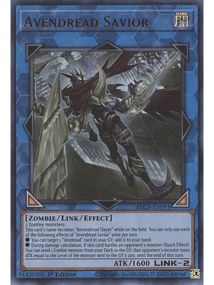 Avendread Savior - BLCR-EN091 - Ultra Rare