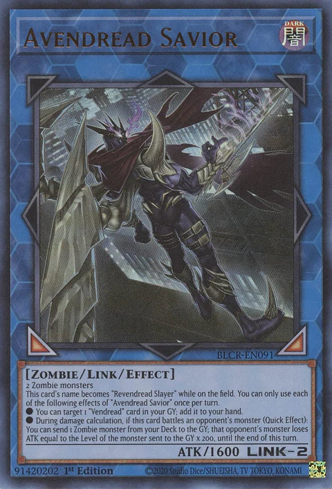 Avendread Savior - BLCR-EN091 - Ultra Rare