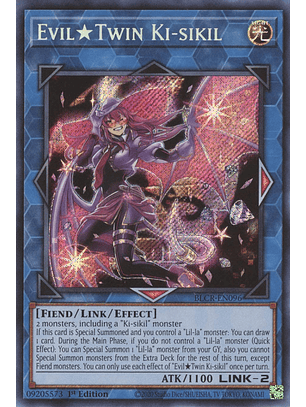 Evil★Twin Ki-sikil - BLCR-EN096 - Secret Rare