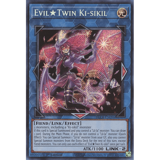 Evil★Twin Ki-sikil - BLCR-EN096 - Secret Rare