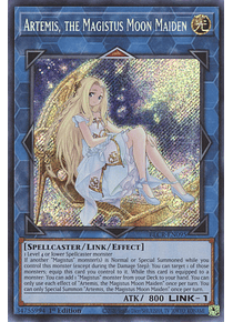 Artemis, the Magistus Moon Maiden - BLCR-EN095 - Secret Rare