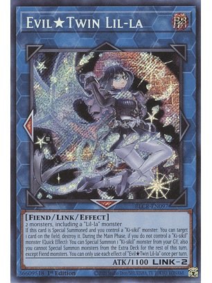 Evil★Twin Lil-la - BLCR-EN097 - Secret Rare 