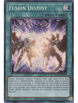 Fusion Destiny - BLCR-EN088 - Secret Rare