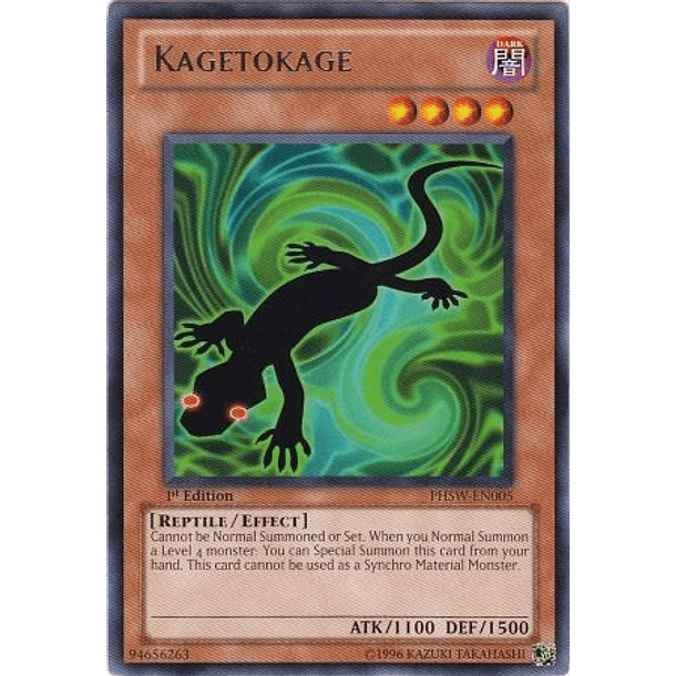 Kagetokage - PHSW-EN005 - Rare